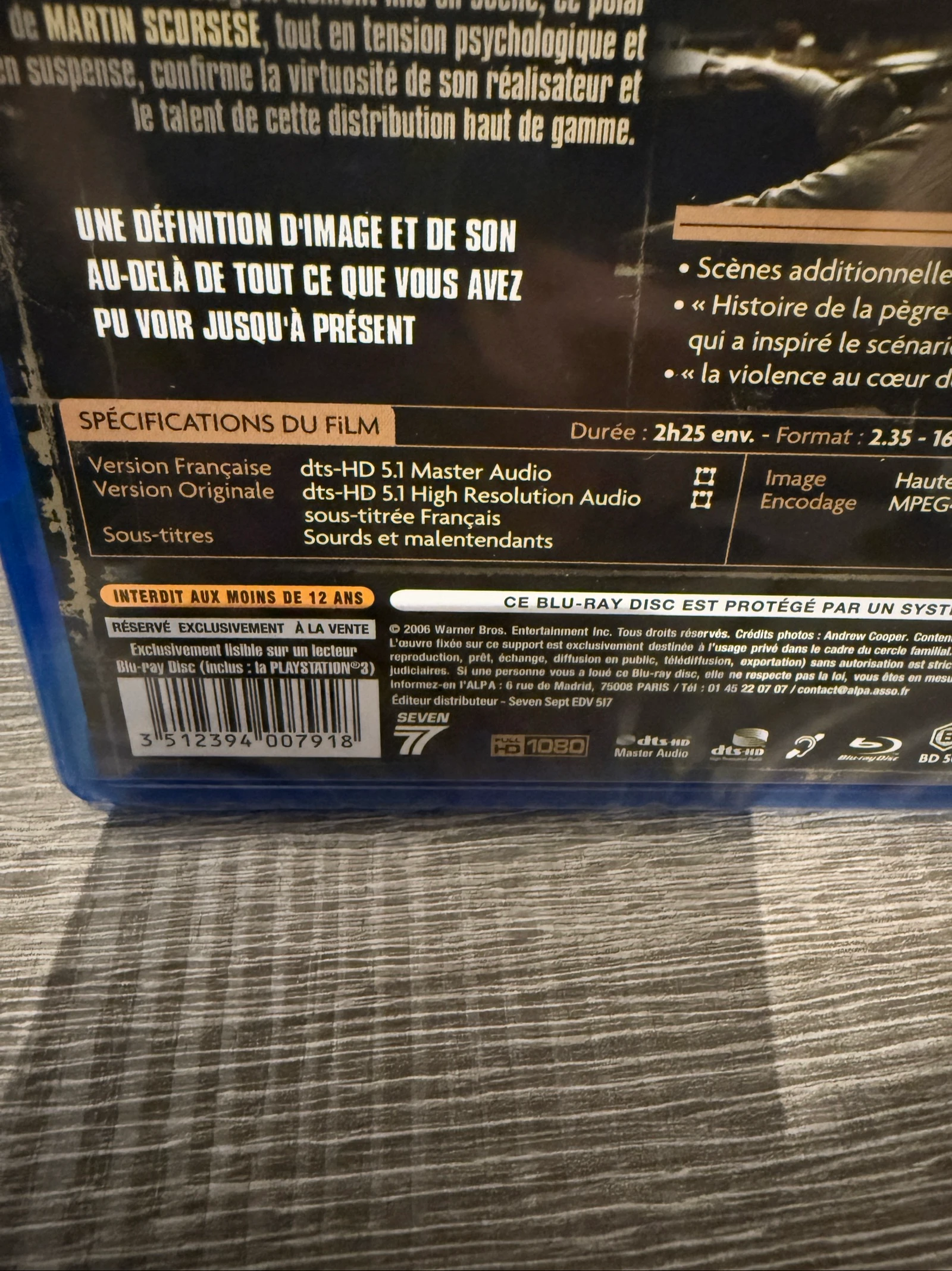 les infiltrés bluray Nuevo en blister – photo 3